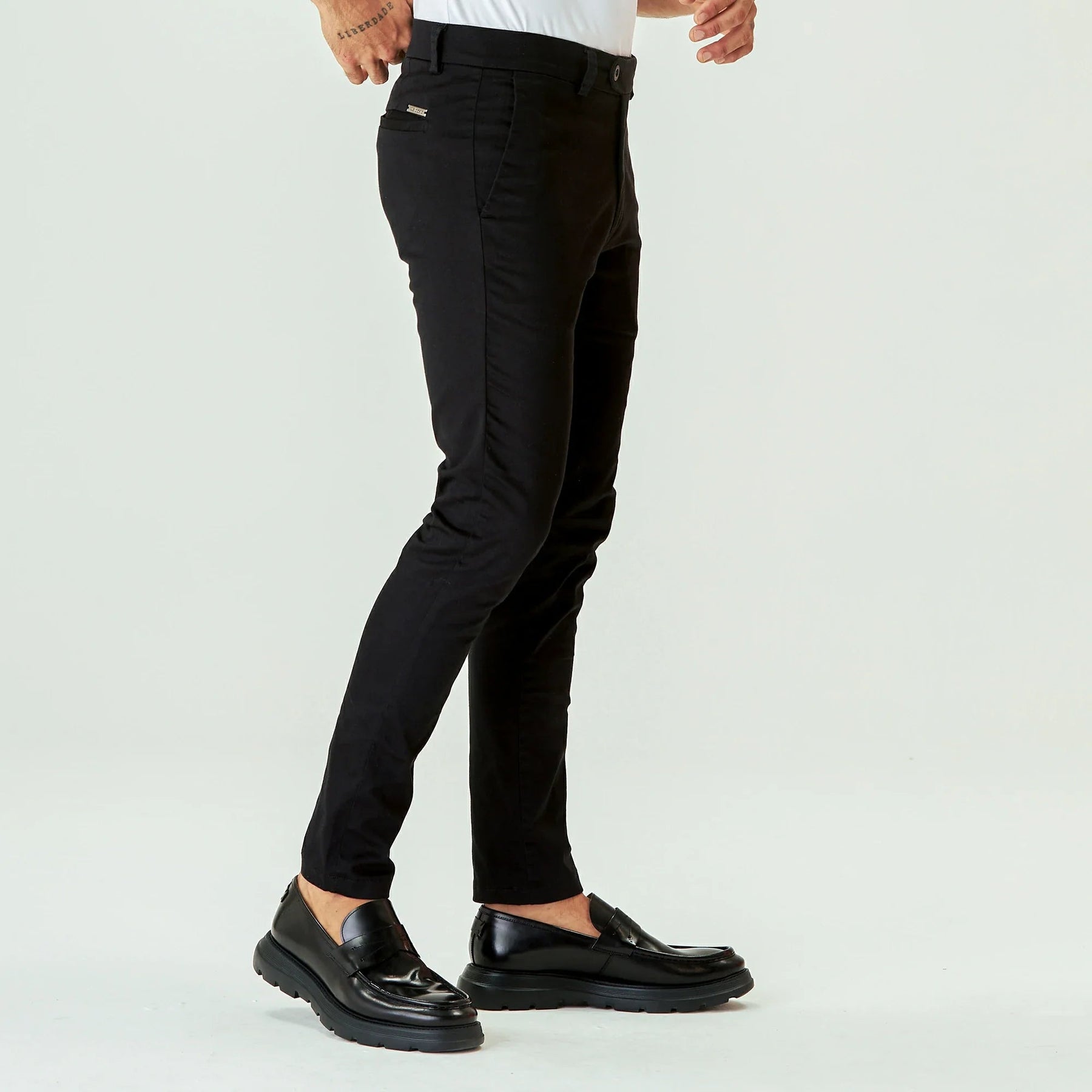 Calça Daily em Alfaiataria Preta